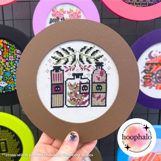 Ash Brown Embroidery Hoop Frame