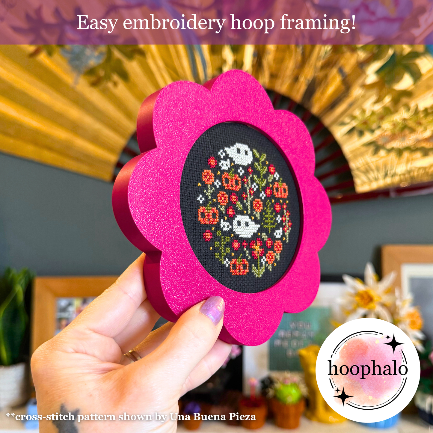 4" Flower Hoop Frame