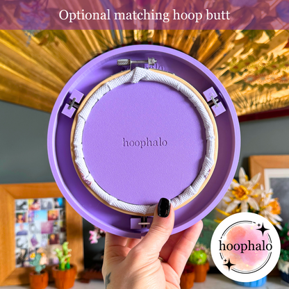 Purple Embroidery Hoop Frame