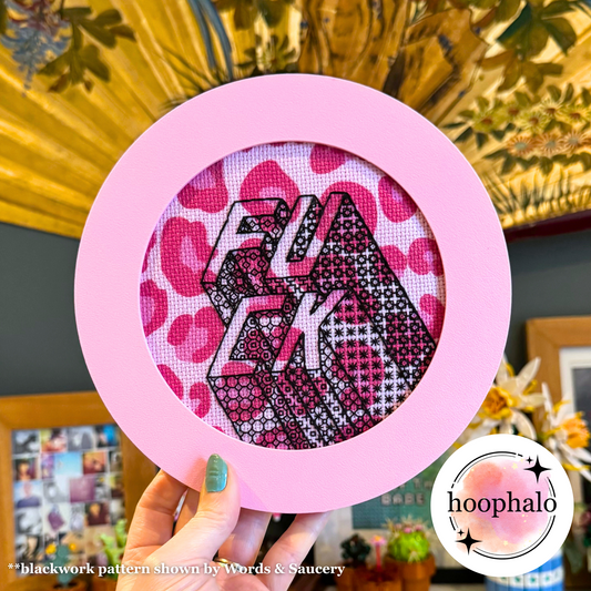 Sakura Pink Embroidery Hoop Frame