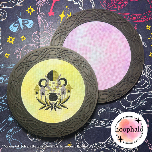 Celtic Weave Ornamental Embroidery Hoop Frame