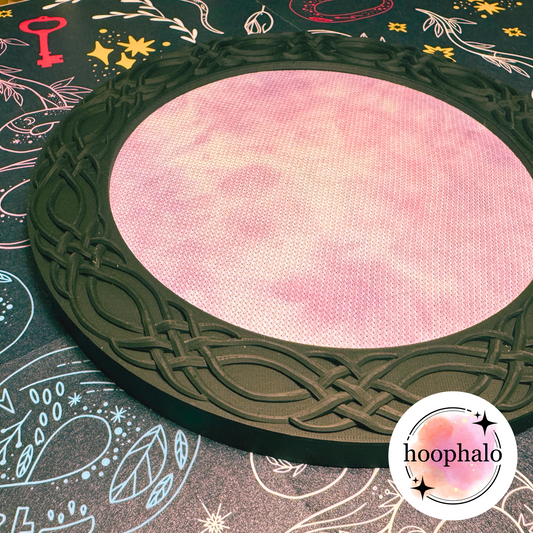 Celtic Weave Ornamental Embroidery Hoop Frame