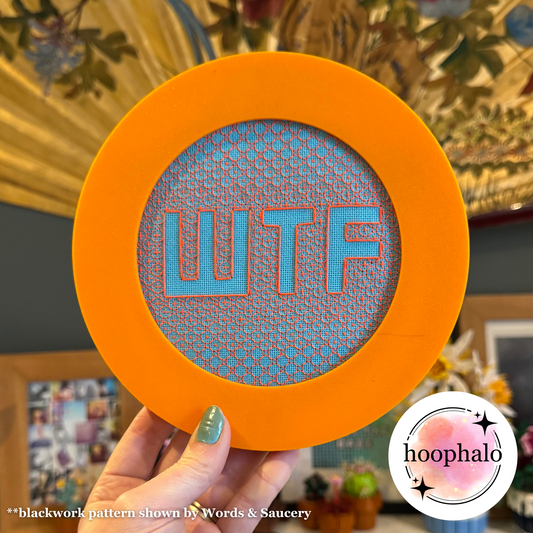 Orange Embroidery Hoop Frame