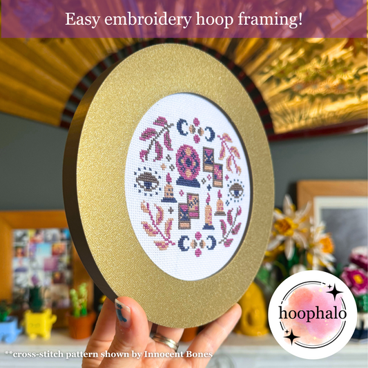 Bronze Effect Embroidery Hoop Frame