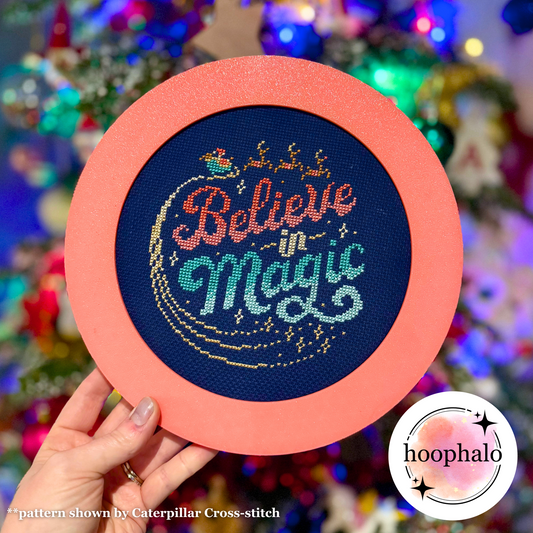 Pink Embroidery Hoop Frame