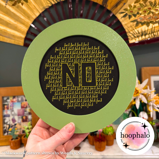 Matcha/Spring Green Embroidery Hoop Frame