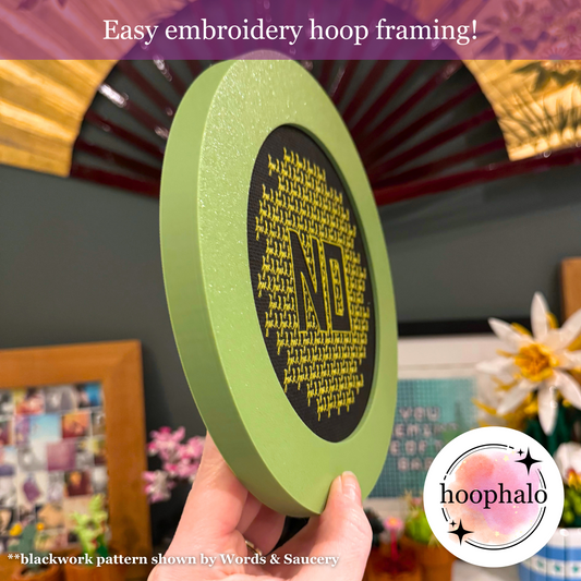 Matcha/Spring Green Embroidery Hoop Frame
